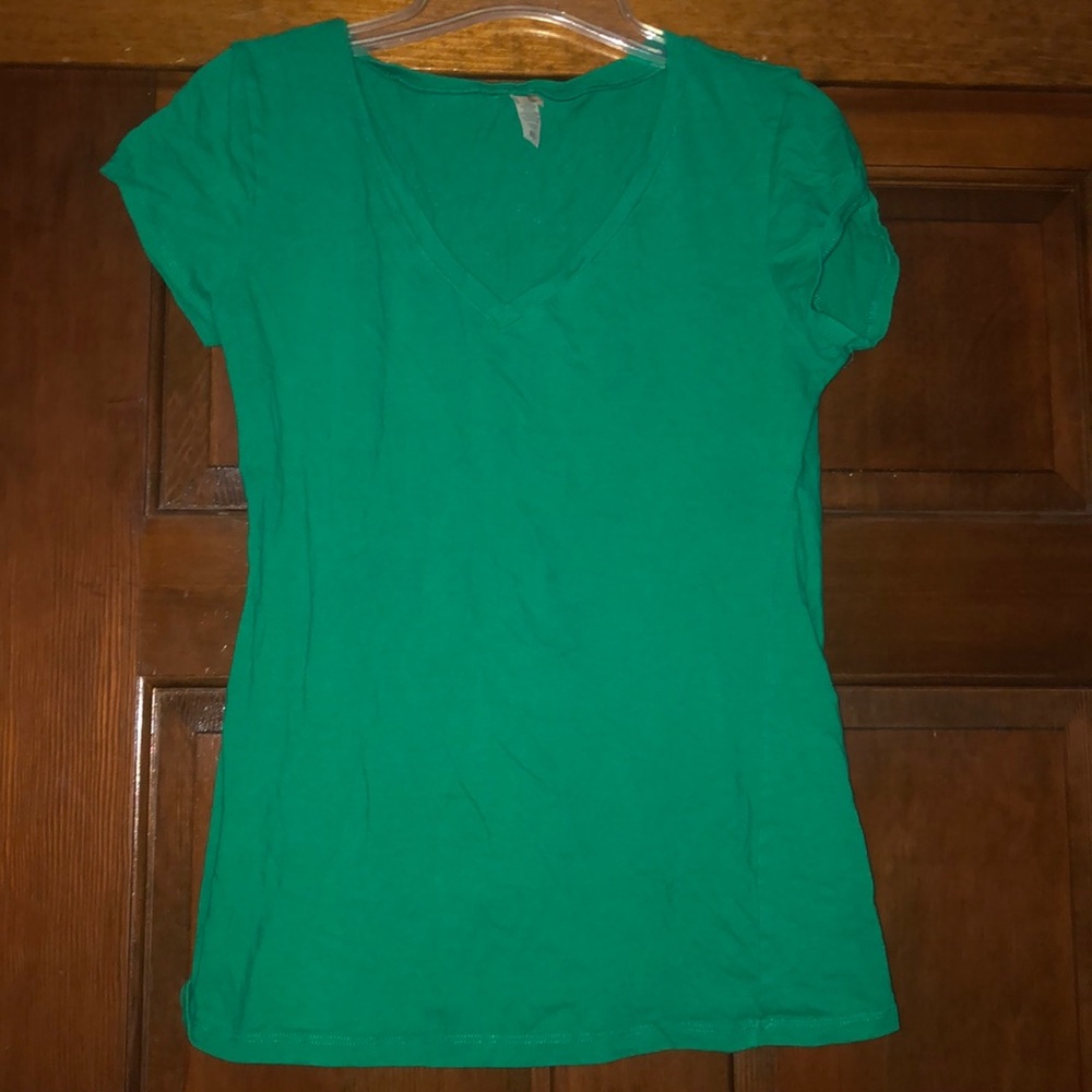 Green t-shirt